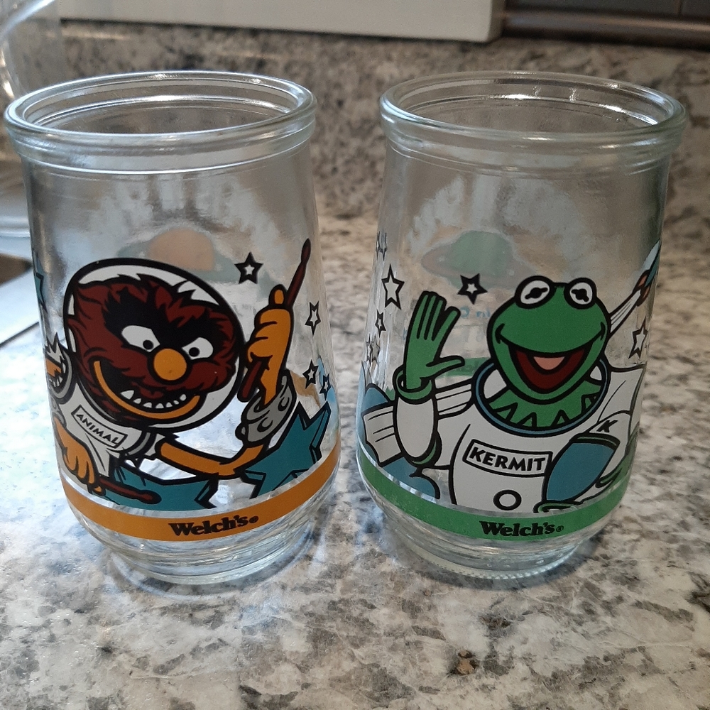Welch's Jelly Jar Cups Muppets Characters